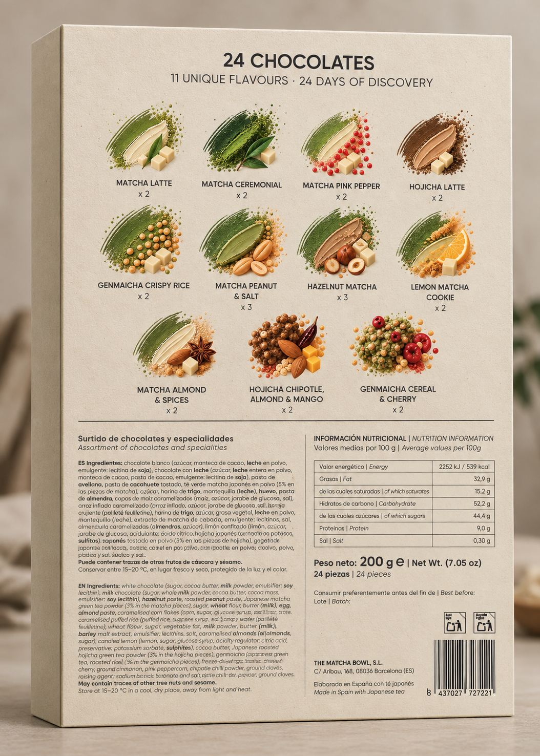 Matcha Advent Calendar Presale